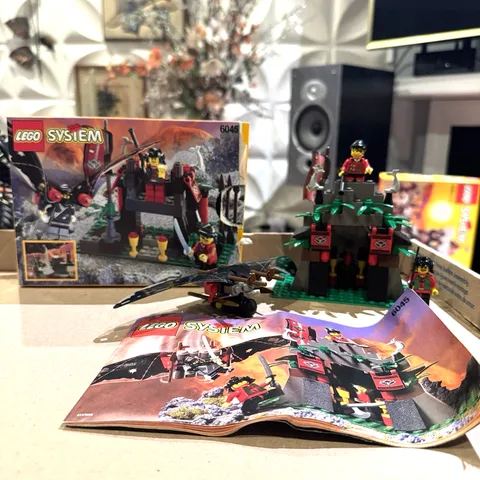 LEGO Ninja Surprise 6045 System Ninja Complete Box Set w/ Box Minifigs Manual
