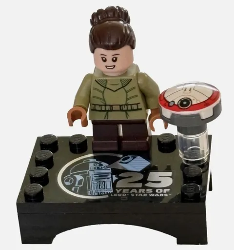 LEGO Star Wars 75392 Young Princess Leia 25th Anniversary Minifigure Stand Droid