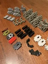 Lego Wall Corner Panels Rock Panels BURP Vintage Castle Pirate Themes 40+ Pc Lot