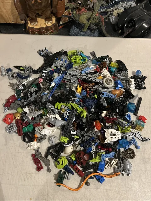 LEGO Bionicle & Bulk Lot Random Parts Pieces Masks Non Lego More #21