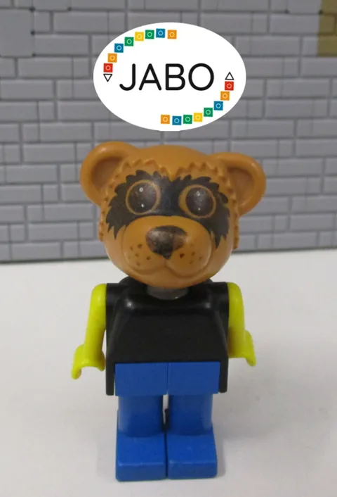 (E5/7) Lego Fabuland Figure fab12d Ricky Raccoon 324 3605