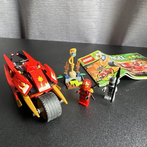 LEGO Ninjago Set 9441 Kai's Blade Cycle With Minifigures + Instructions (read)