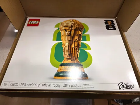 LEGO 43020 FIFA World Cup Official Trophy Limited Edition Set 2842pcs 12+