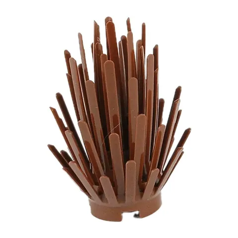 10 Pieces Lot LEGO® Reddish Brown Plant 6064 Prickly Bush 2 x 2 x 4