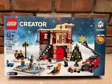 LEGO Winter Village Fire Station (10263) NIB great condition! Fast ship!