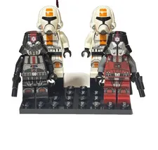 LEGO Minifigure Star Wars Republic Trooper Sith 75001 Battle Lot Set Bulk Sale