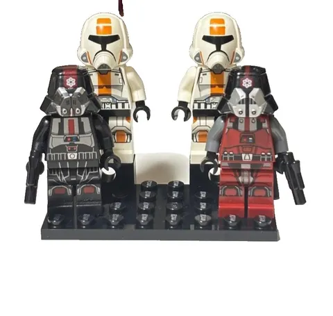 LEGO Minifigure Star Wars Republic Trooper Sith 75001 Battle Lot Set Bulk Sale