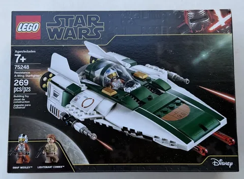 LEGO Star Wars: Resistance A-Wing Starfighter (75248) RETIRED - Brand New/Sealed
