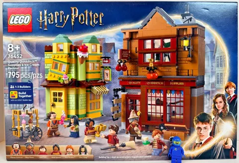 LEGO 76452 Harry Potter Quality Quidditch Supplies & Ice Cream New Sealed NISB