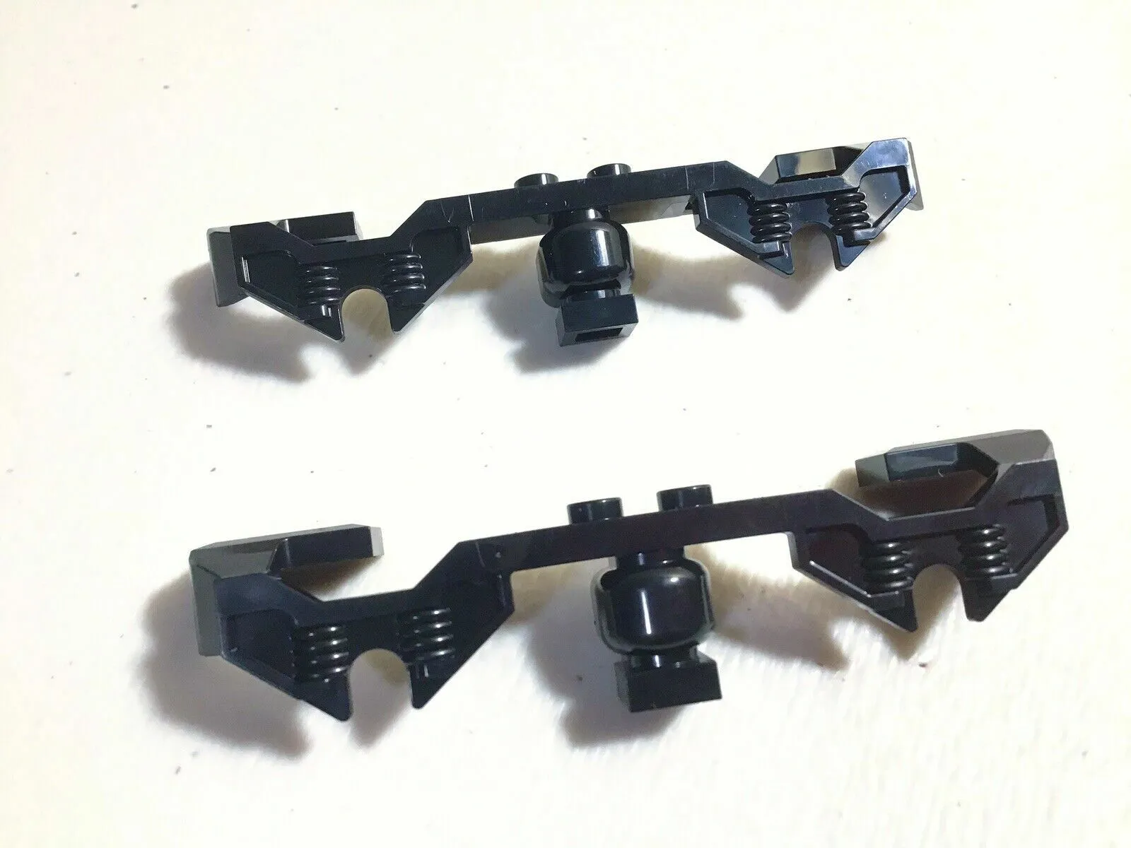 2x Train Motor Bogies Decorative Side LEGO Black 2871 b 9V 39886 60198 197 Wheel