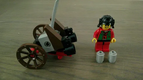 LEGO Castle: Samurai Swordsman (6013) Complete With Minifigure No Instructions