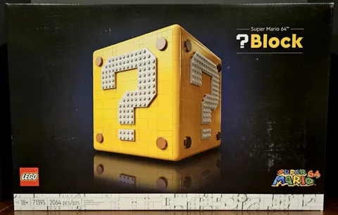 LEGO Super Mario Super Mario 64 Question Mark Block (71395) New & Factory Sealed