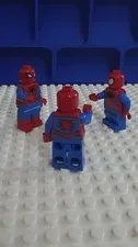 Lot of 3 LEGO Spider-Man Minifigures Super Heroes