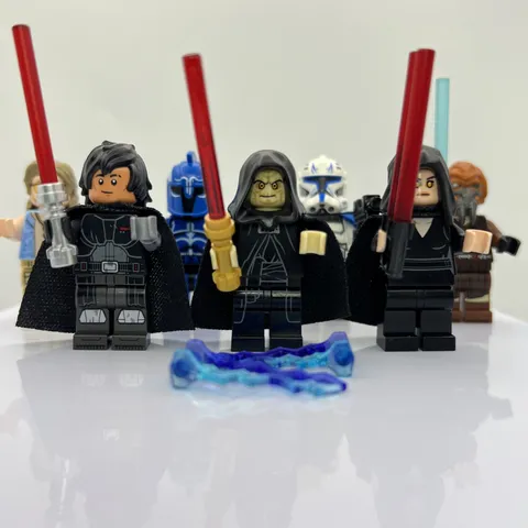 LEGO Star Wars Minifig Lot Darth Dev Darth Rey Emperor Palpatine Captain Rex
