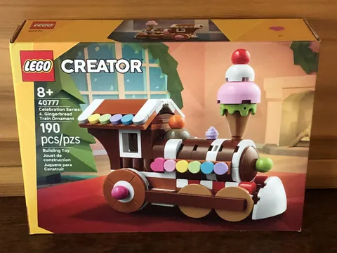 LEGO CREATOR 40777 Celebration Series: 4. Gingerbread Train Ornament (NEW)