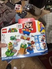 New Lego Super Mario Adventure withMario Starter Course 231Pieces 71360 Opened 6