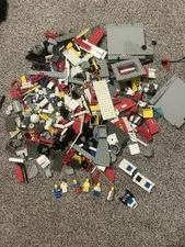 LEGO  Vintage Lot Of Various Parts, And Minifigures Everything Pictured Included