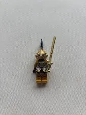 LEGO® Castle Gold Knight Minifigure Fantasy Era Golden Minifig 7079 cas415