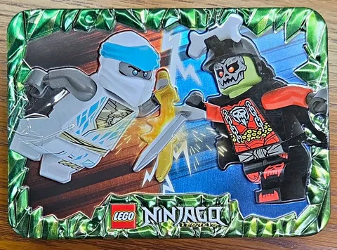 LEGO NINJAGO Legacy Limited Edition Metal Tin Case Multicolor 6+ 2024 112402