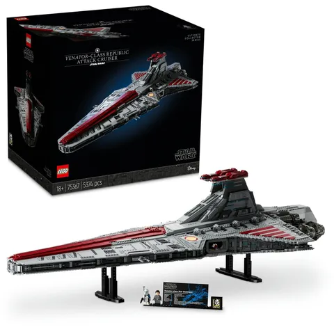 LEGO Star Wars Venator-class Republic Attack Cruiser 75367 Toy Building Blocks