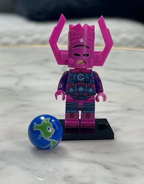 Lego Galactus Earth Custom Printed Minifigure Fantastic Four First Steps