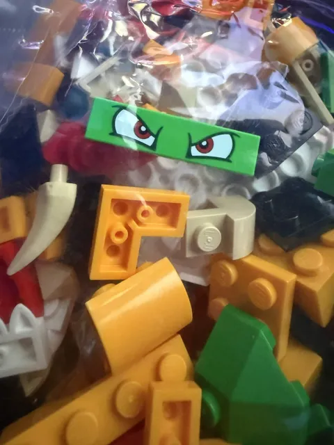 Genuine LEGO Parts Bag #1 Sealed Unknown Set Possible Super Mario Factory Bag