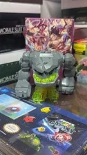 Lego large Rock Monster Geolix Trans neon green crystals Power Miners 