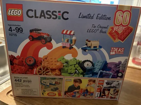 Lego 10715 60th Anniversary Sealed Box Classic Limited Edition free shipping