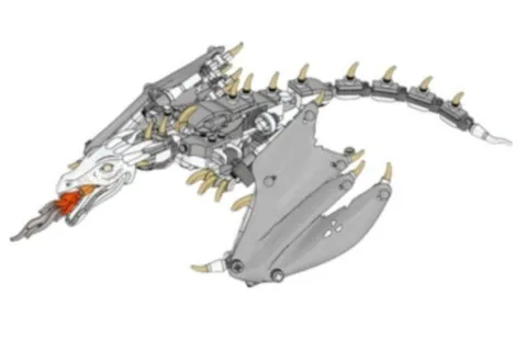 Lego Harry Potter Ukrainian Ironbelly Dragon Only From Gringotts 76417 SOLD!!