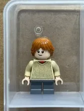 LEGO Minifigure - Harry Potter Ron Weasley - Tan Sweater - No hp482 - QTY 1