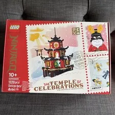 LEGO 4002021  Ninjago Temple Of Celebration Employee Gift, New, Sealed Gift Rare