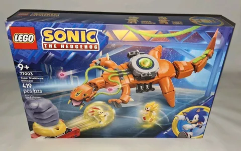 LEGO Sonic The Hedgehog Super Shadow Vs. Biolizard 77003 419 Pcs Set 2025 NEW
