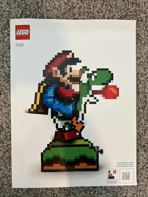 LEGO Super Mario: Super Mario World: Mario & Yoshi (71438) MANUAL ONLY