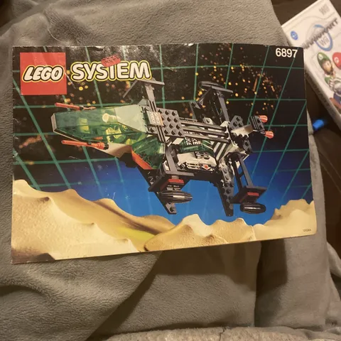 LEGO Space: Rebel Hunter (6897) Instruction manual only - Release Date: 1992