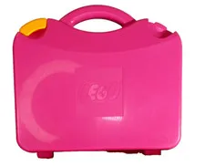 LEGO Juniors Supermarket Suitcase case only - pink - great used condition