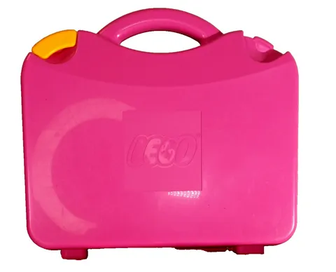 LEGO Juniors Supermarket Suitcase case only - pink - great used condition