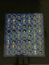 Lego Batman 2006 Video Game Roster Sticker Set