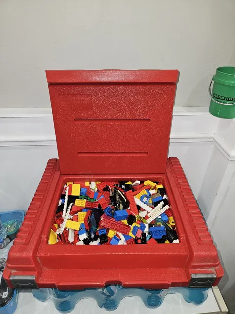 LEGO Bulk Bricks Parts Lot Mixed Colors Shapes Authentic 6 Pounds Loose Pieces