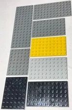 LEGO® Plate 3027 (6x16) 3028 (6x12) 3033 (6x10) 3036 (6x8) (Choose Option)