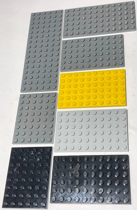 LEGO® Plate 3027 (6x16) 3028 (6x12) 3033 (6x10) 3036 (6x8) (Choose Option)