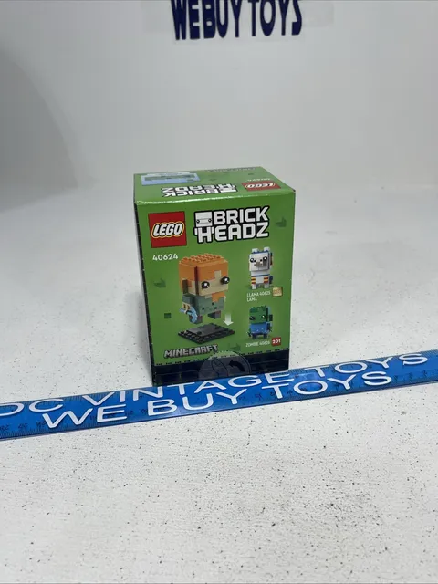 LEGO BRICKHEADZ MINECRAFT ALEX 40624 NEW, SEALED. RETIRED SET. SHIPS FAST!