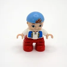 Lego Duplo Jake and the Neverland Pirates Figure Cubby Boy Pirate