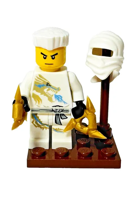 LEGO Ninjago Zane DX Minifigure njo0018 2171 2260  PLEASE READ