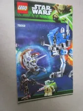 Lego Speed Star Wars Instructions Instruction 75002
