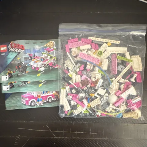 LEGO The LEGO Movie 70804 Ice Cream Machine, Missing Minifigure Parts, No Box
