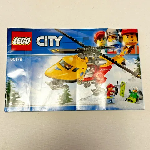 Lego Technic City 60179 Manual Booklet Manual Only