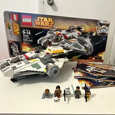 LEGO Star Wars Rebels 75053 The Ghost Set + The Phantom w/ Ghost  Box, Manual