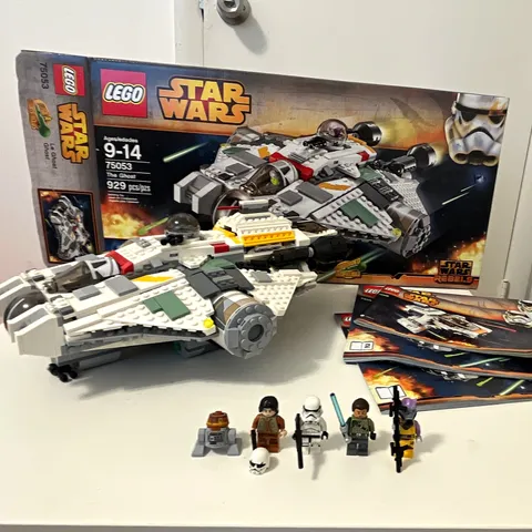 LEGO Star Wars Rebels 75053 The Ghost Set + The Phantom w/ Ghost  Box, Manual