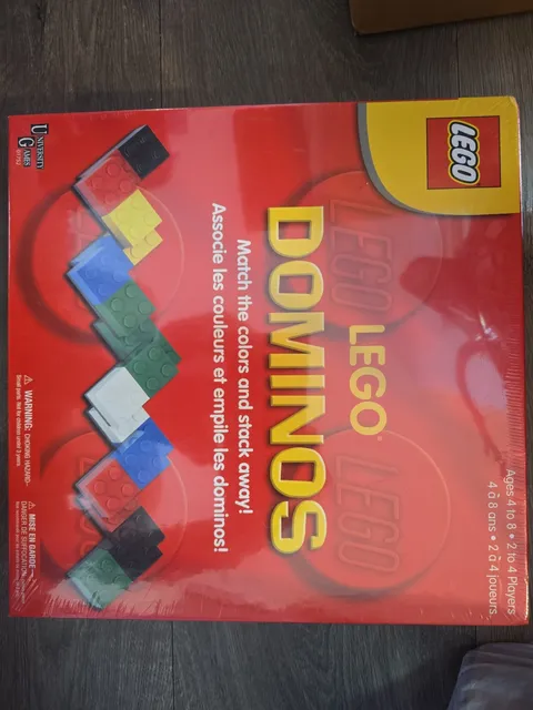 LEGO Dominos University Games Complete Set New Seal In Original Packaging
