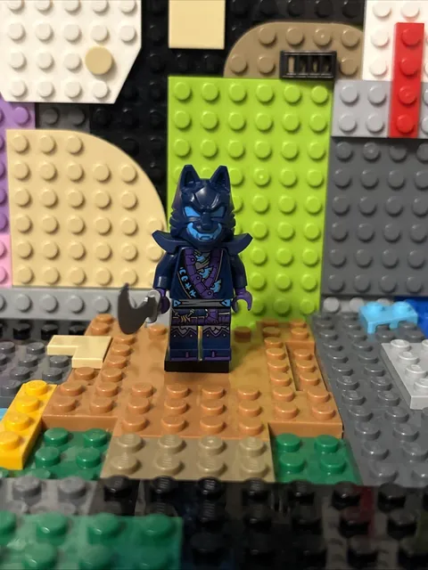 ✅ LEGO Ninjago Minifigure njo0851 Wolf Mask Warrior
